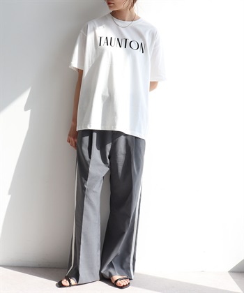 Life Style by cross marche 【anyfee/プラスサイズ】ロゴプリント半袖Tシャツ_subthumb_13