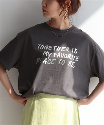 Life Style by cross marche 【anyfee/プラスサイズ】ロゴプリント半袖Tシャツ_subthumb_14