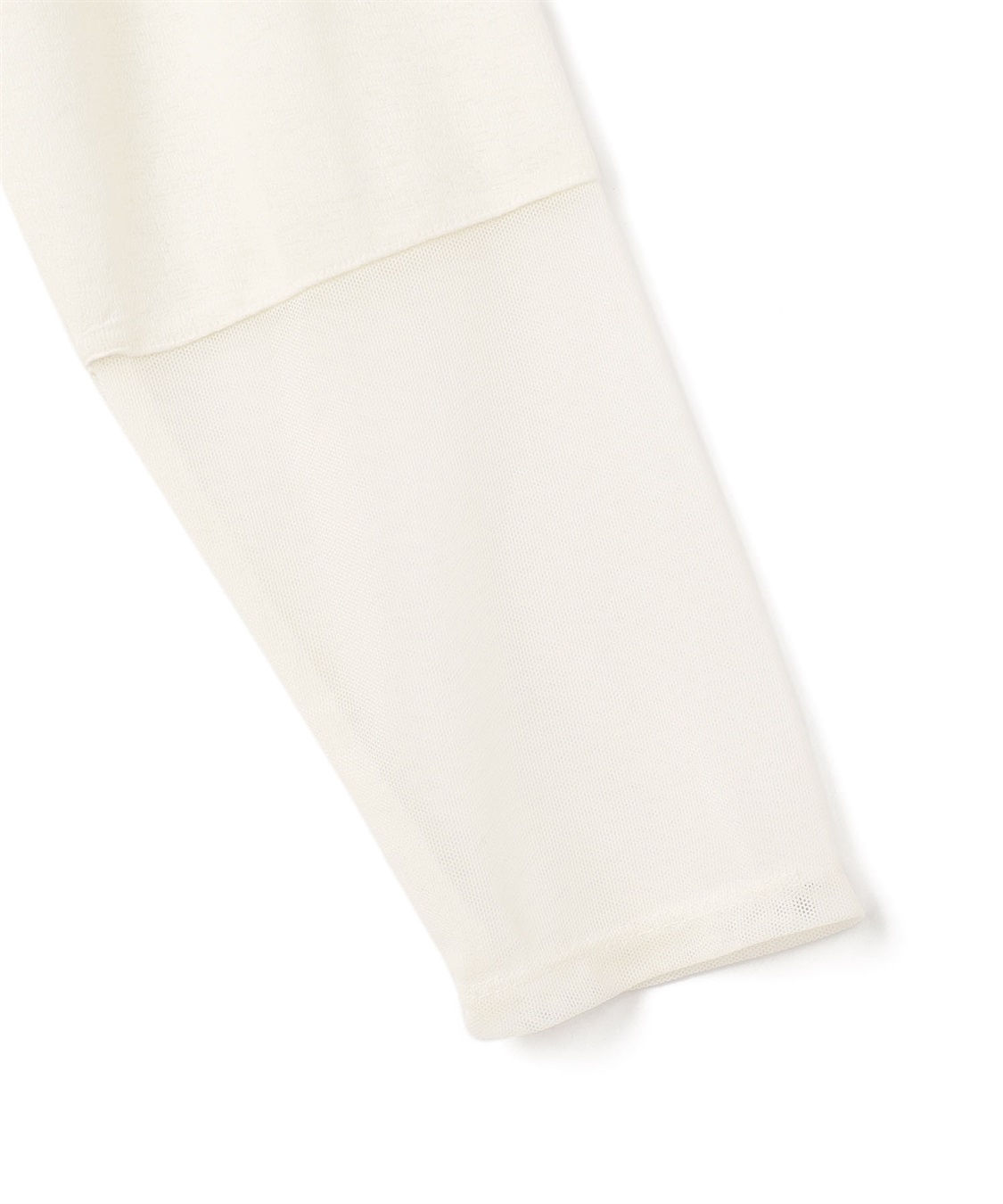 anyfee 【anyfee/プラスサイズ】天竺編み袖チュールカットソー_sub_27