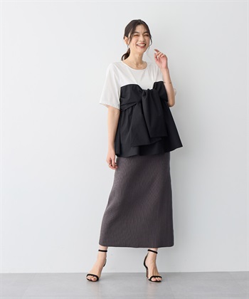Life Style by cross marche 【anyfee/プラスサイズ】ビスチェドッキングトップス_subthumb_2