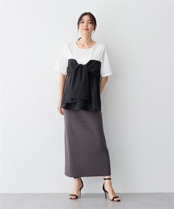 Life Style by cross marche 【anyfee/プラスサイズ】ビスチェドッキングトップス_subthumb_4