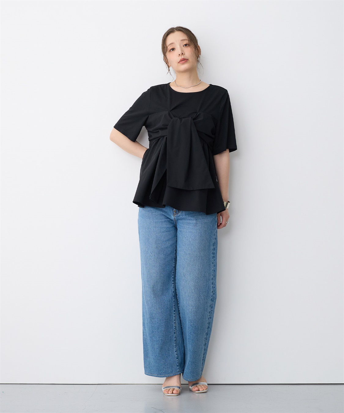 anyfee 【anyfee/大きいサイズ】ビスチェドッキングトップス《新色追加》_sub_14