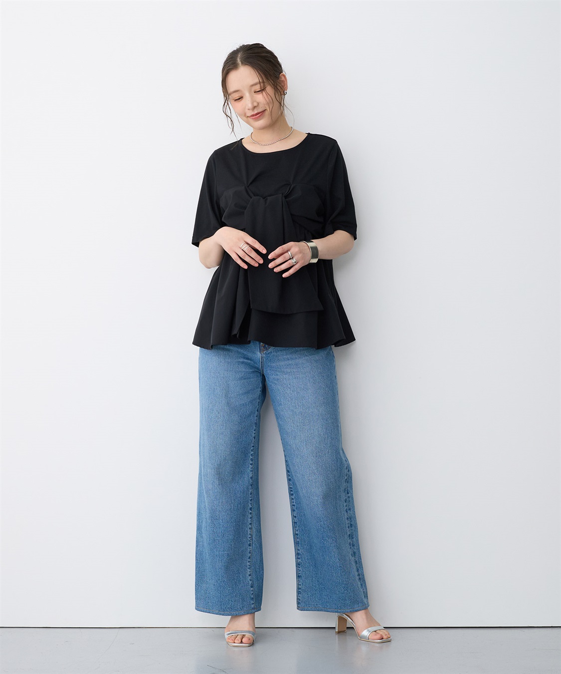 anyfee 【anyfee/大きいサイズ】ビスチェドッキングトップス《新色追加》_sub_15