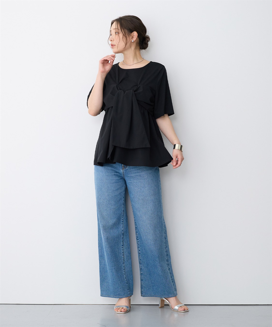 anyfee 【anyfee/大きいサイズ】ビスチェドッキングトップス《新色追加》_sub_16