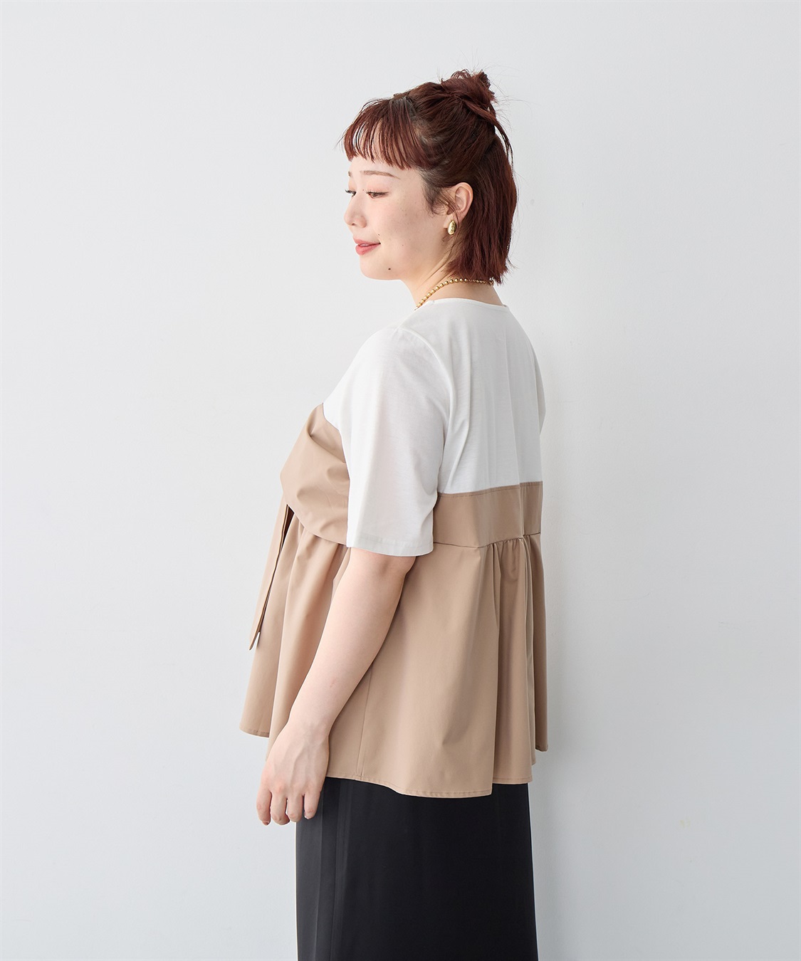 anyfee 【anyfee/大きいサイズ】ビスチェドッキングトップス《新色追加》_sub_19