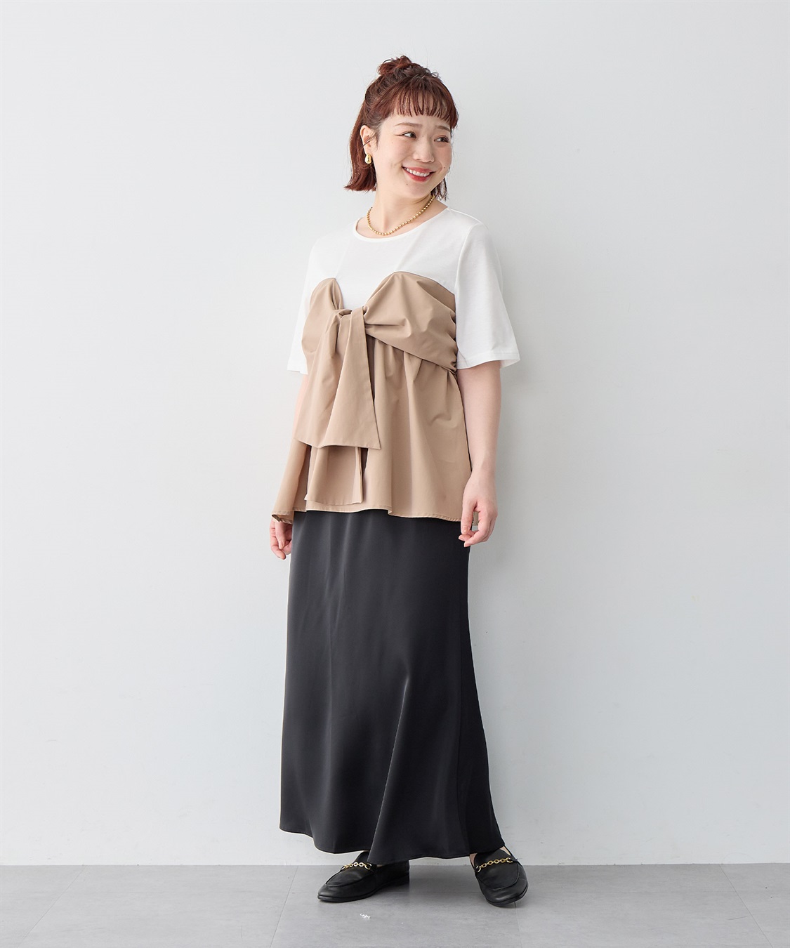 anyfee 【anyfee/大きいサイズ】ビスチェドッキングトップス《新色追加》_sub_20