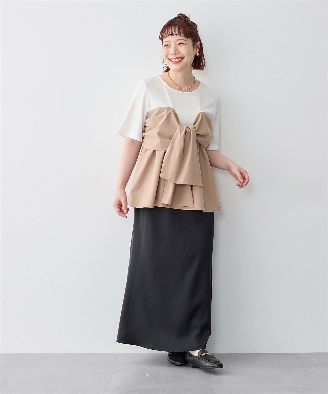 anyfee 【anyfee/大きいサイズ】ビスチェドッキングトップス《新色追加》_sub_22