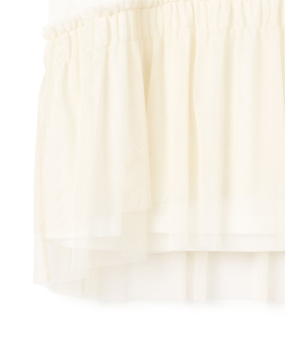 anyfee 【anyfee/プラスサイズ】チュール切替Tシャツ_sub_28