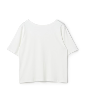 Life Style by cross marche 【anyfee/プラスサイズ】前後２WAYリブニットバレエネックTシャツ_subthumb_24