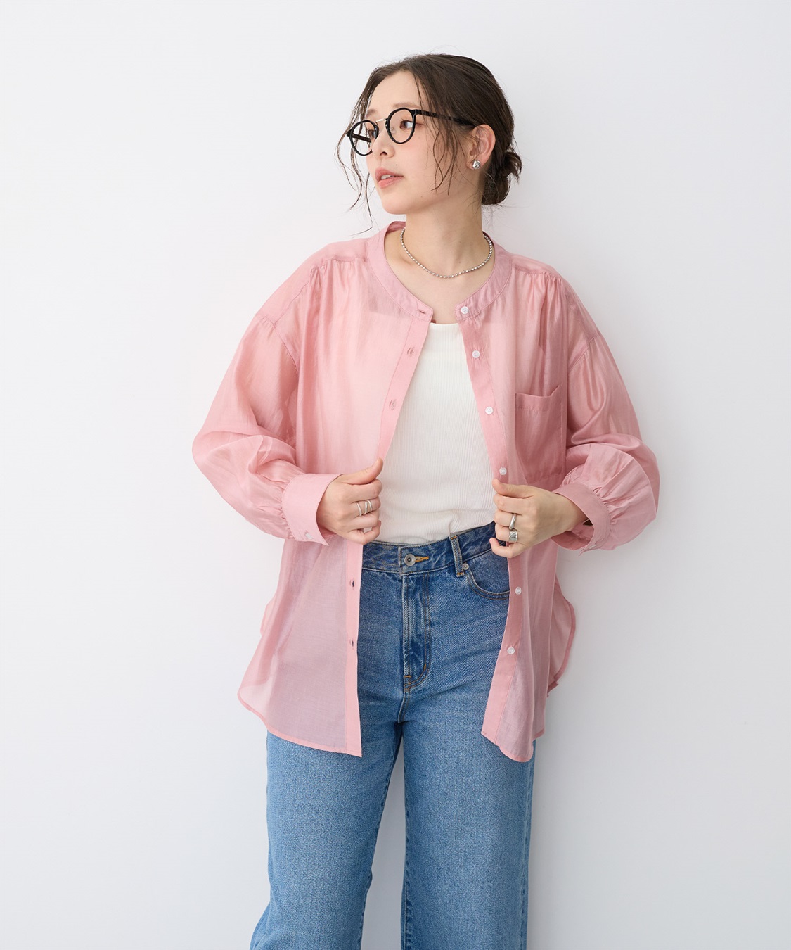 anyfee 【anyfee/プラスサイズ】リブスクエアネックタンクトップ_sub_18