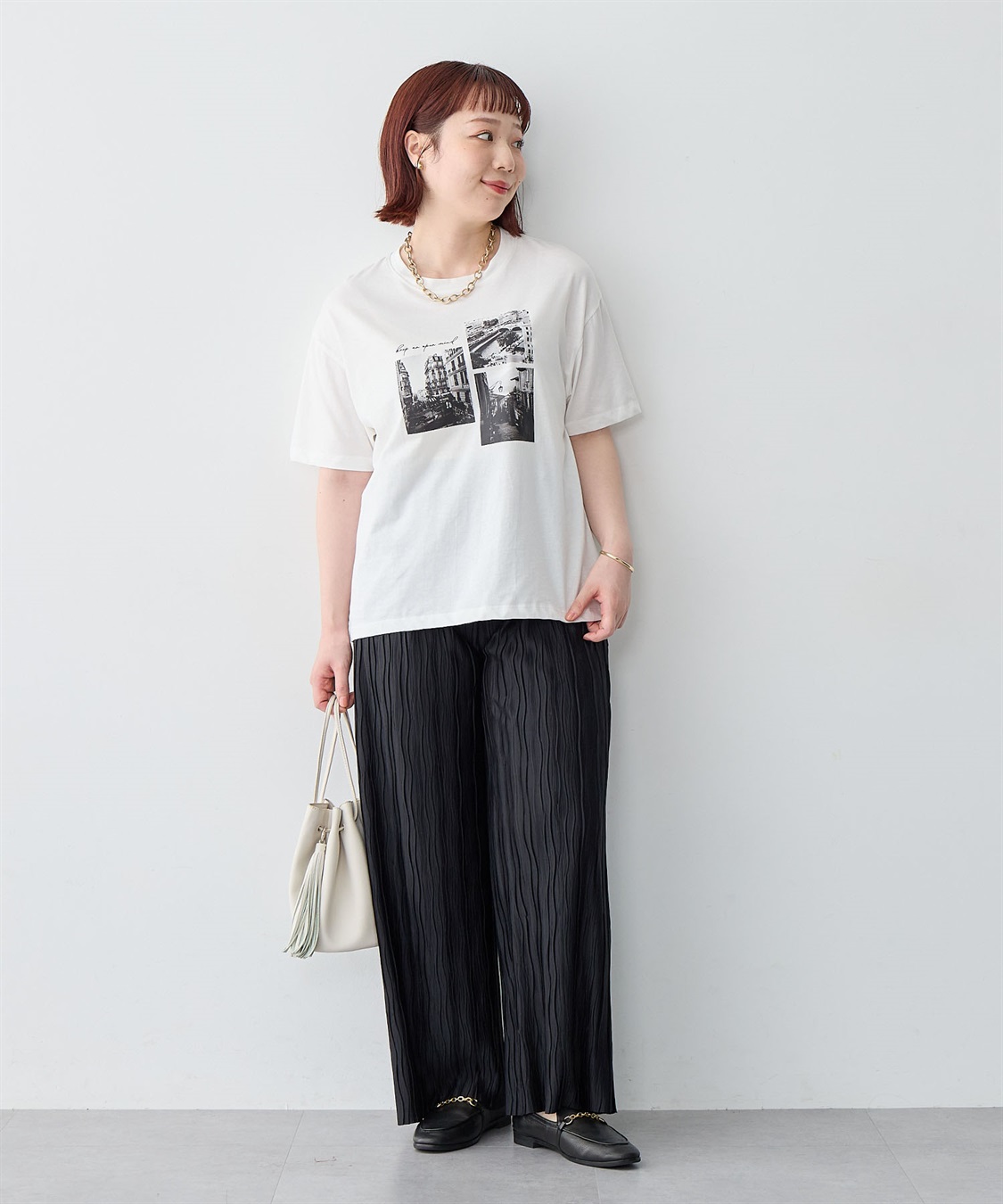 anyfee 【anyfee/大きいサイズ】セルフカットプリーツパンツ_sub_23