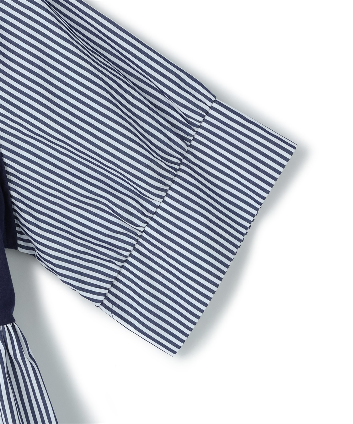 anyfee 【anyfee/大きいサイズ】異素材ドッキングペプラムプルオーバー_sub_27