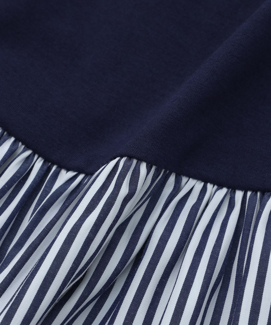 anyfee 【anyfee/大きいサイズ】異素材ドッキングペプラムプルオーバー_sub_29