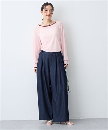 anyfee 【anyfee/プラスサイズ】シアーリンガーTシャツ_subthumb_12