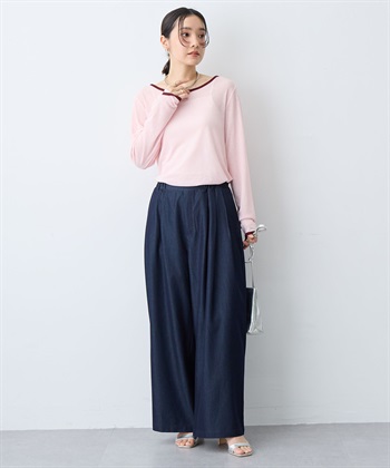 anyfee 【anyfee/プラスサイズ】シアーリンガーTシャツ_subthumb_14