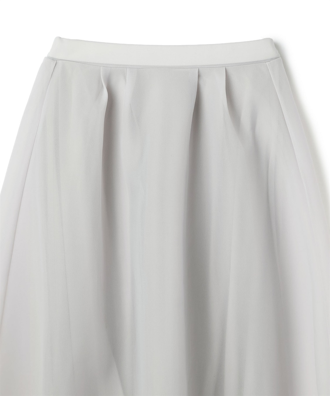 anyfee 【anyfee/大きいサイズ】シアーダンボールタックフレアスカート_sub_2