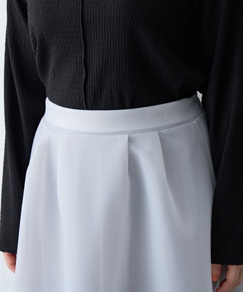 Life Style by cross marche 【anyfee/大きいサイズ】シアーダンボールタックフレアスカート_subthumb_10