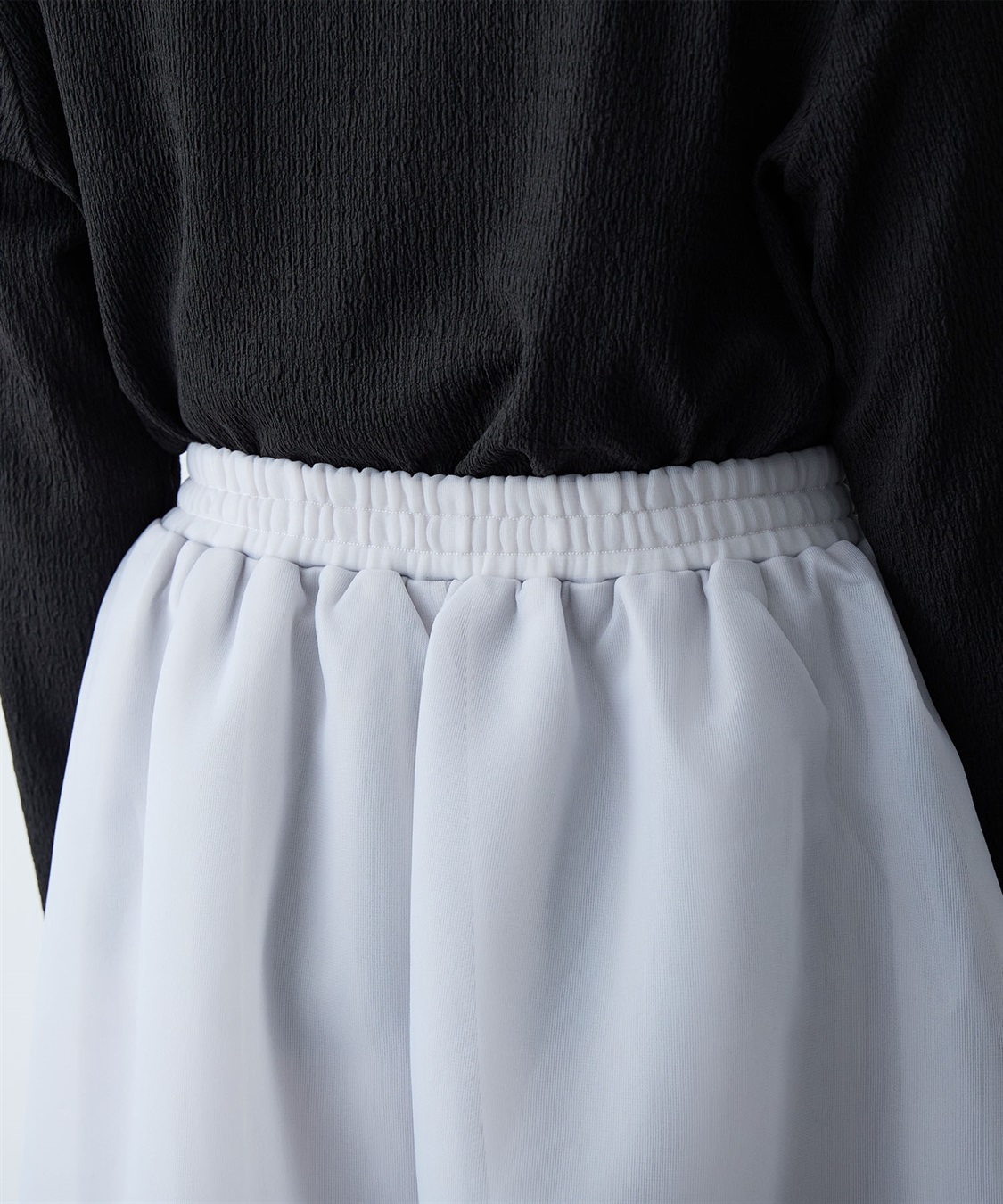 Life Style by cross marche 【anyfee/大きいサイズ】シアーダンボールタックフレアスカート_sub_11