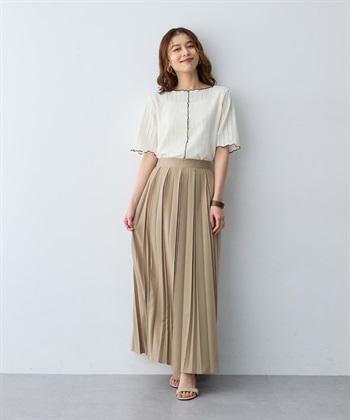 anyfee 【anyfee/大きいサイズ】前後2WAYボートネックメローTシャツ_subthumb_11