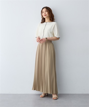 anyfee 【anyfee/大きいサイズ】前後2WAYボートネックメローTシャツ_subthumb_13