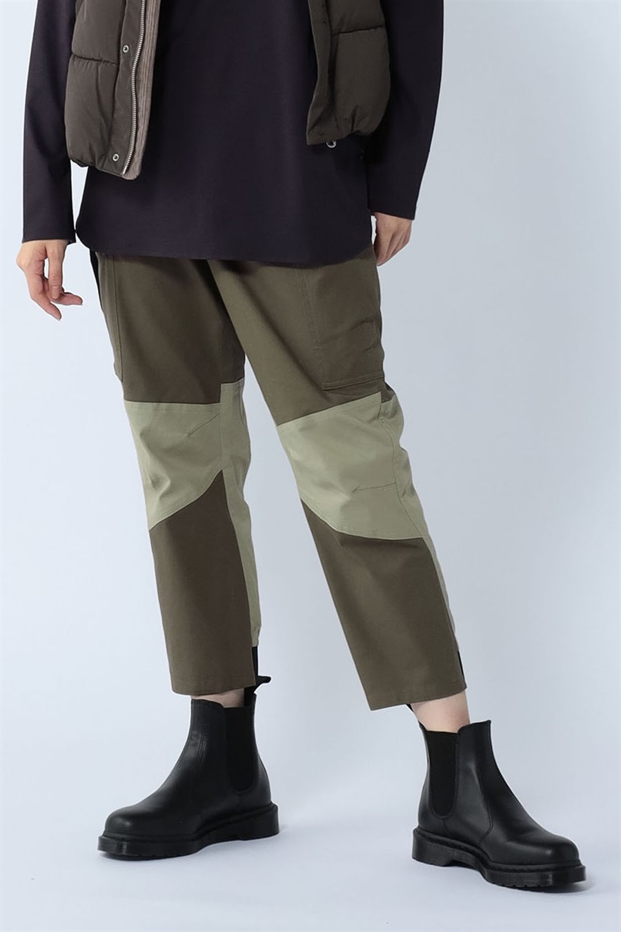 ATSURO TAYAMA 切り替えストレッチカーゴパンツ_sub_1