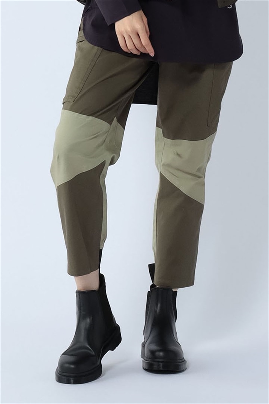 ATSURO TAYAMA 切り替えストレッチカーゴパンツ_sub_2