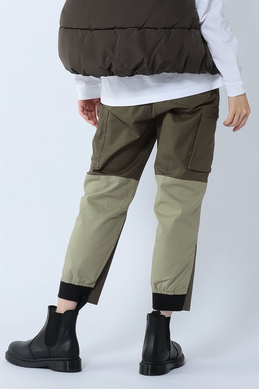 ATSURO TAYAMA 切り替えストレッチカーゴパンツ_sub_4