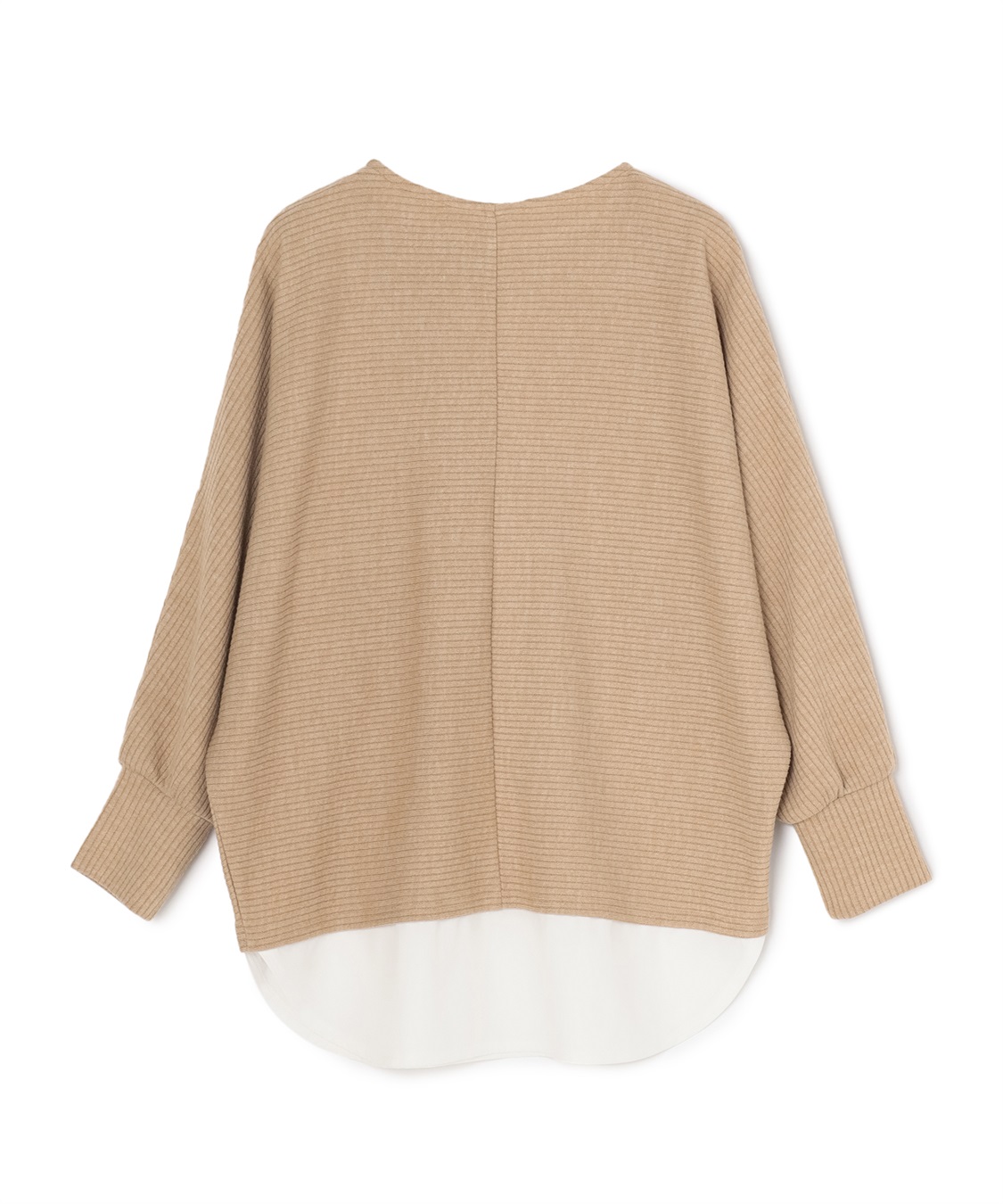 anyfee 【anyfee/プラスサイズ】レイヤード風ドルマンスリーブプルオーバー_sub_25