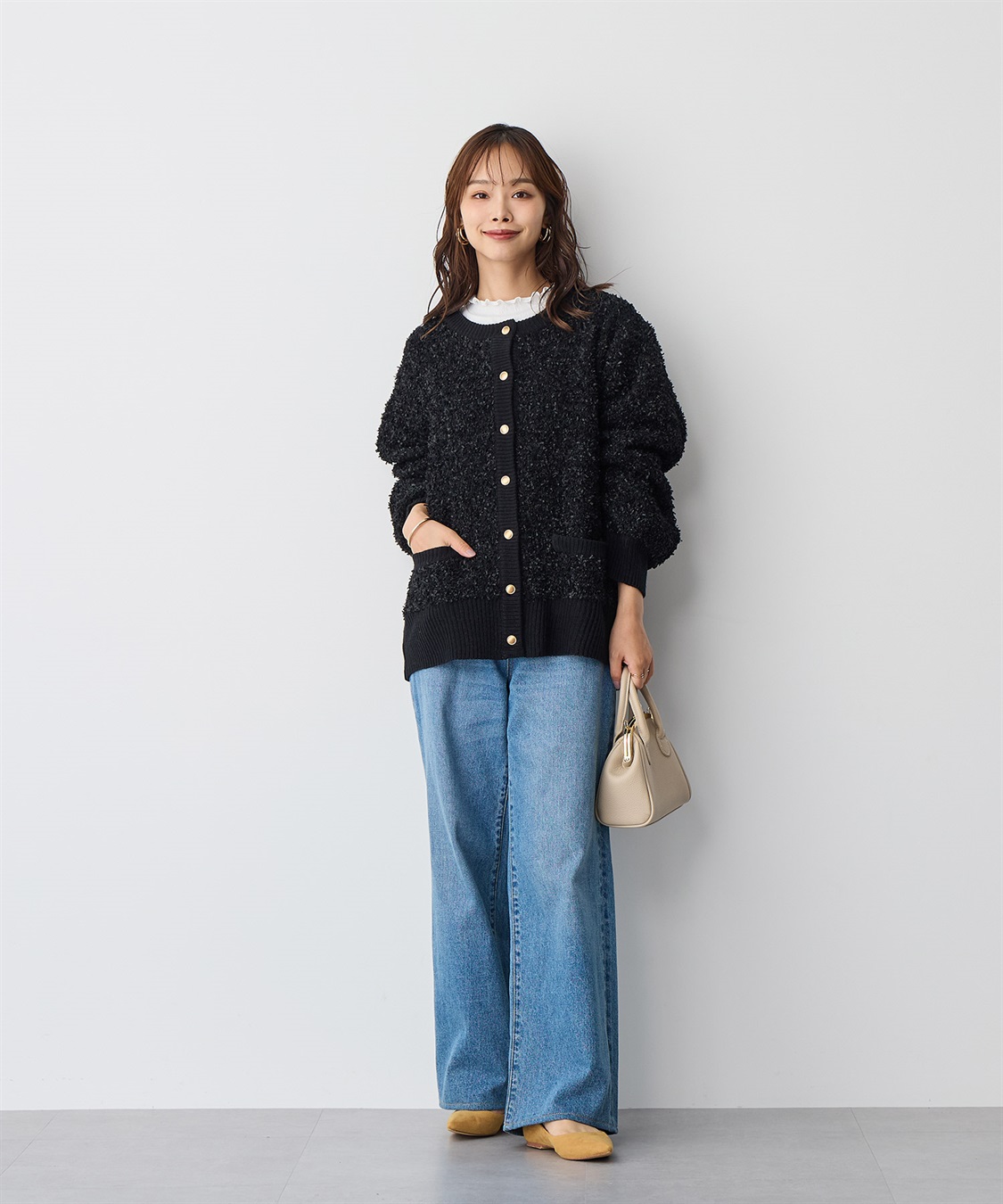 anyfee 【anyfee/プラスサイズ】メロウハイネックトップス_sub_8