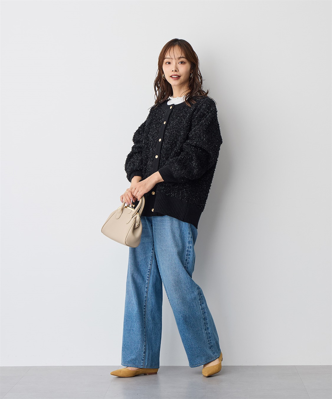 anyfee 【anyfee/プラスサイズ】メロウハイネックトップス_sub_9