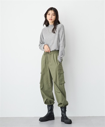 Life Style by cross marche 【anyfee/プラスサイズ】メローハイネックニットトップス_subthumb_6