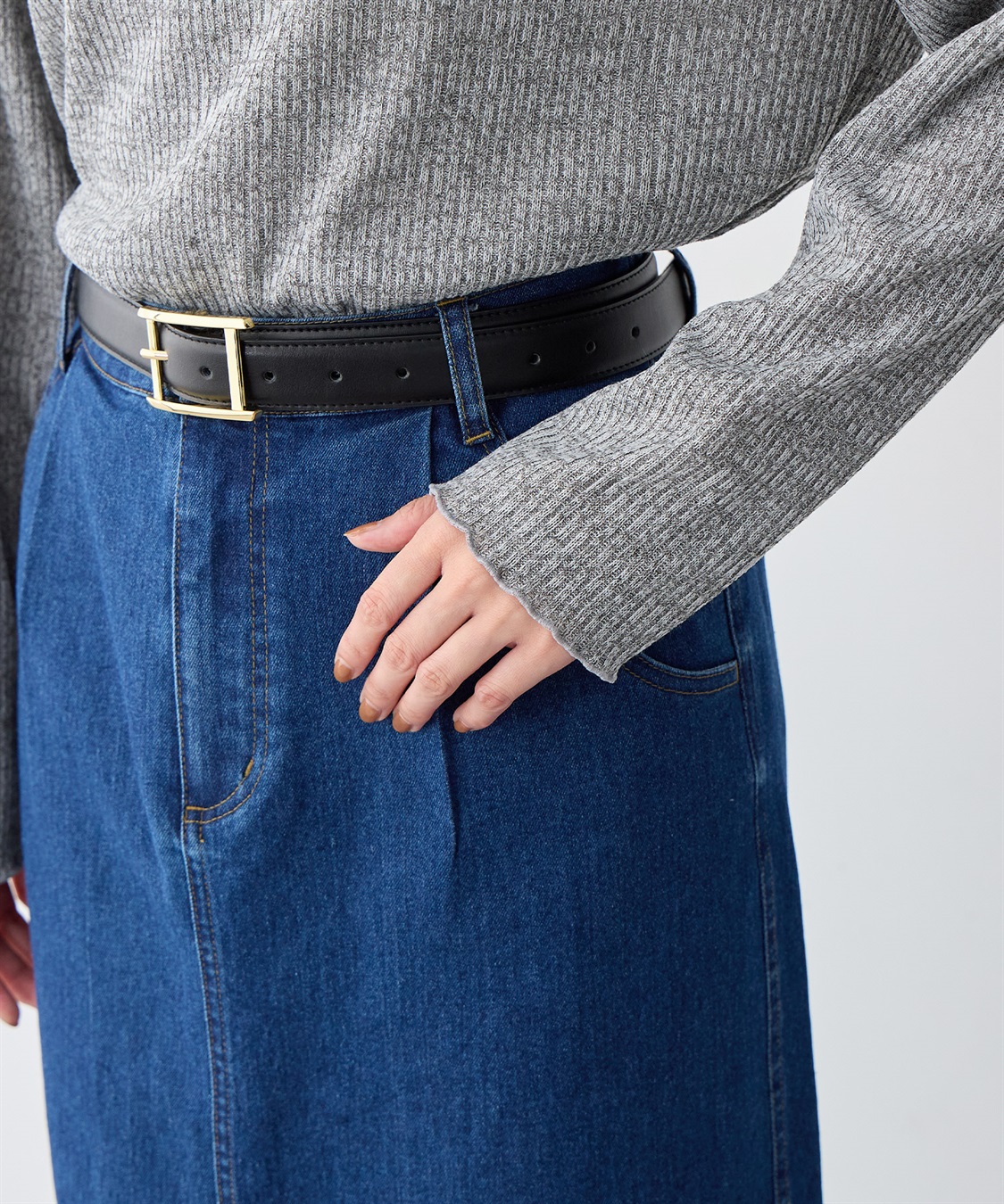 Life Style by cross marche 【anyfee/大きいサイズ】プチハイネックメロープルオーバー_sub_12