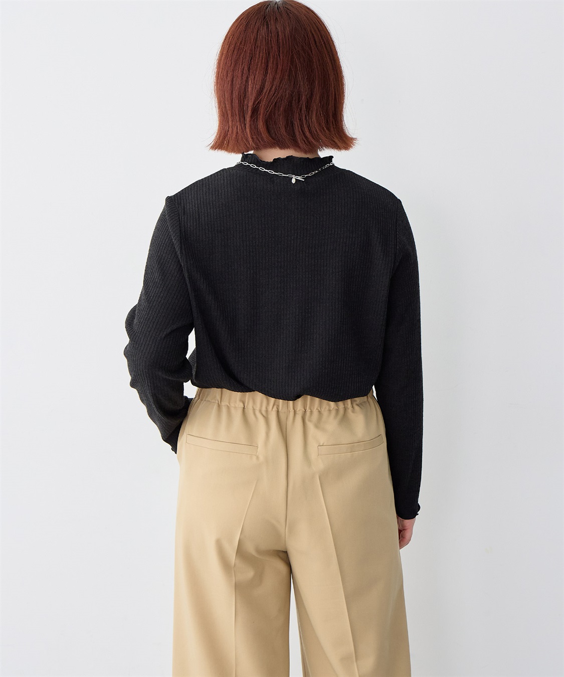 Life Style by cross marche 【anyfee/大きいサイズ】プチハイネックメロープルオーバー_sub_18