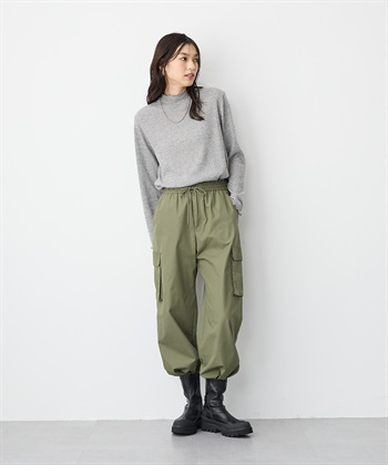 Life Style by cross marche 【anyfee/プラスサイズ】メローハイネックニットトップス_subthumb_18