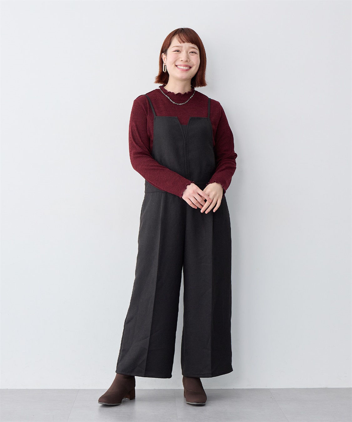 Life Style by cross marche 【anyfee/大きいサイズ】プチハイネックメロープルオーバー_sub_22