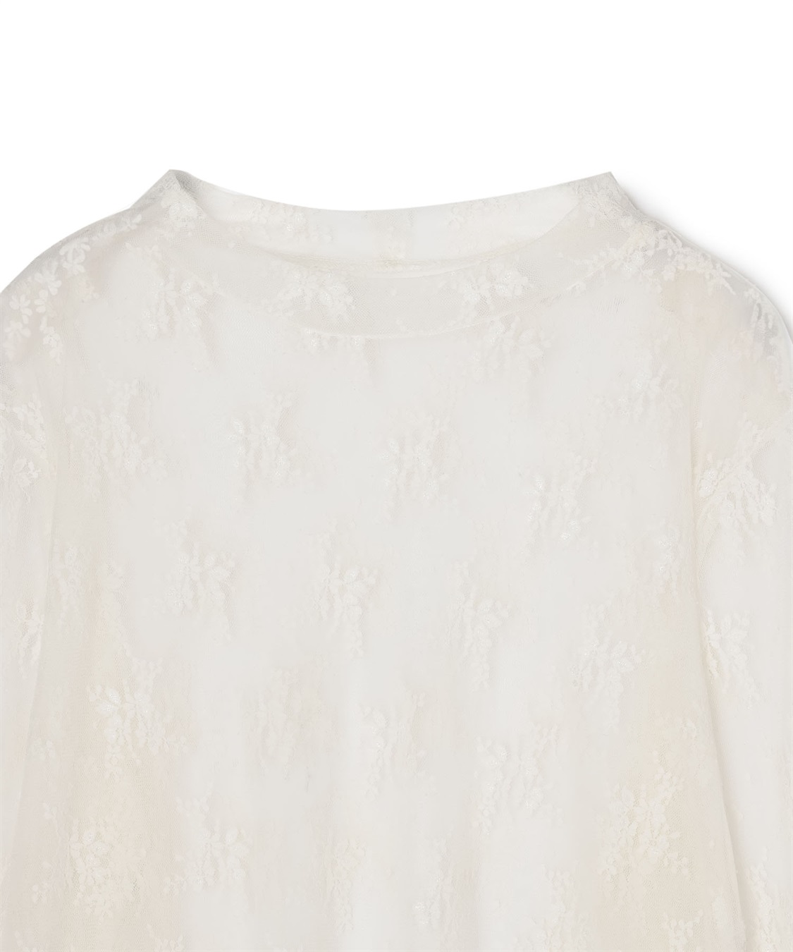 anyfee 【anyfee/プラスサイズ】チュールレースハイネックトップス_sub_26