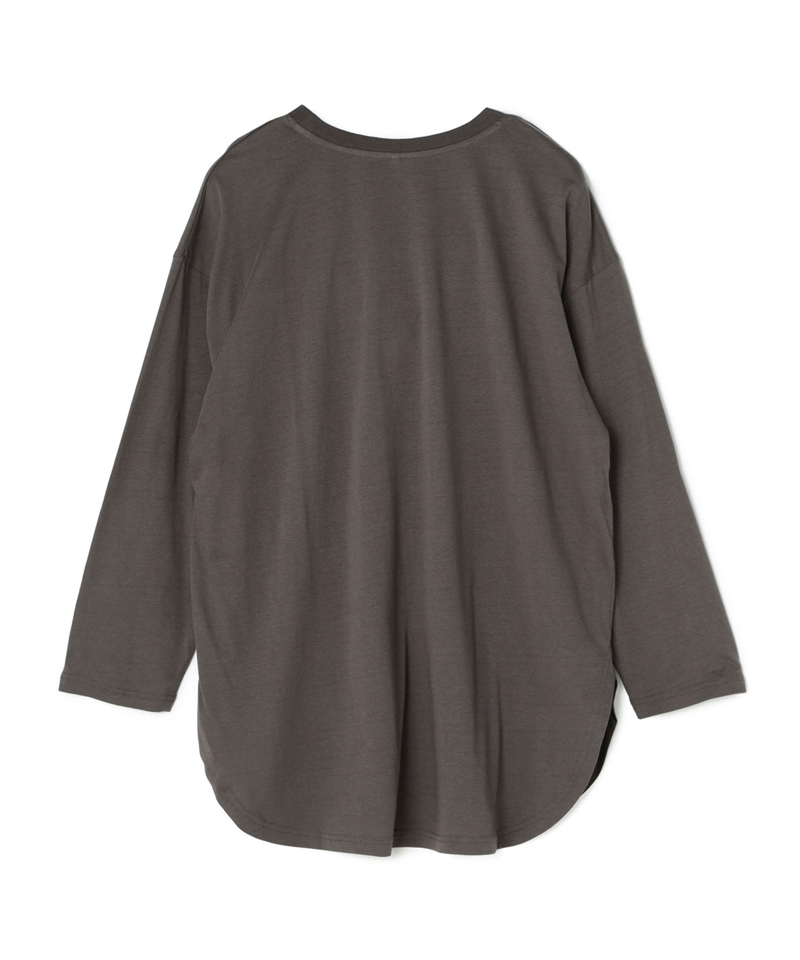 Life Style by cross marche 【anyfee/大きいサイズ】ラウンドヘムロングスリーブワイドTEE_sub_24