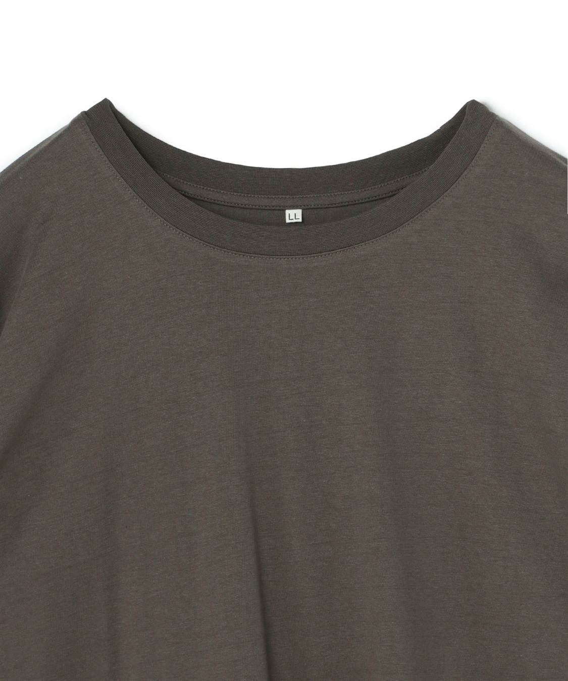 Life Style by cross marche 【anyfee/大きいサイズ】ラウンドヘムロングスリーブワイドTEE_sub_25