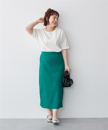 Life Style by cross marche 【anyfee/プラスサイズ】USAコットンオーバーサイズベーシック半袖Tシャツ・接触冷感_subthumb_23