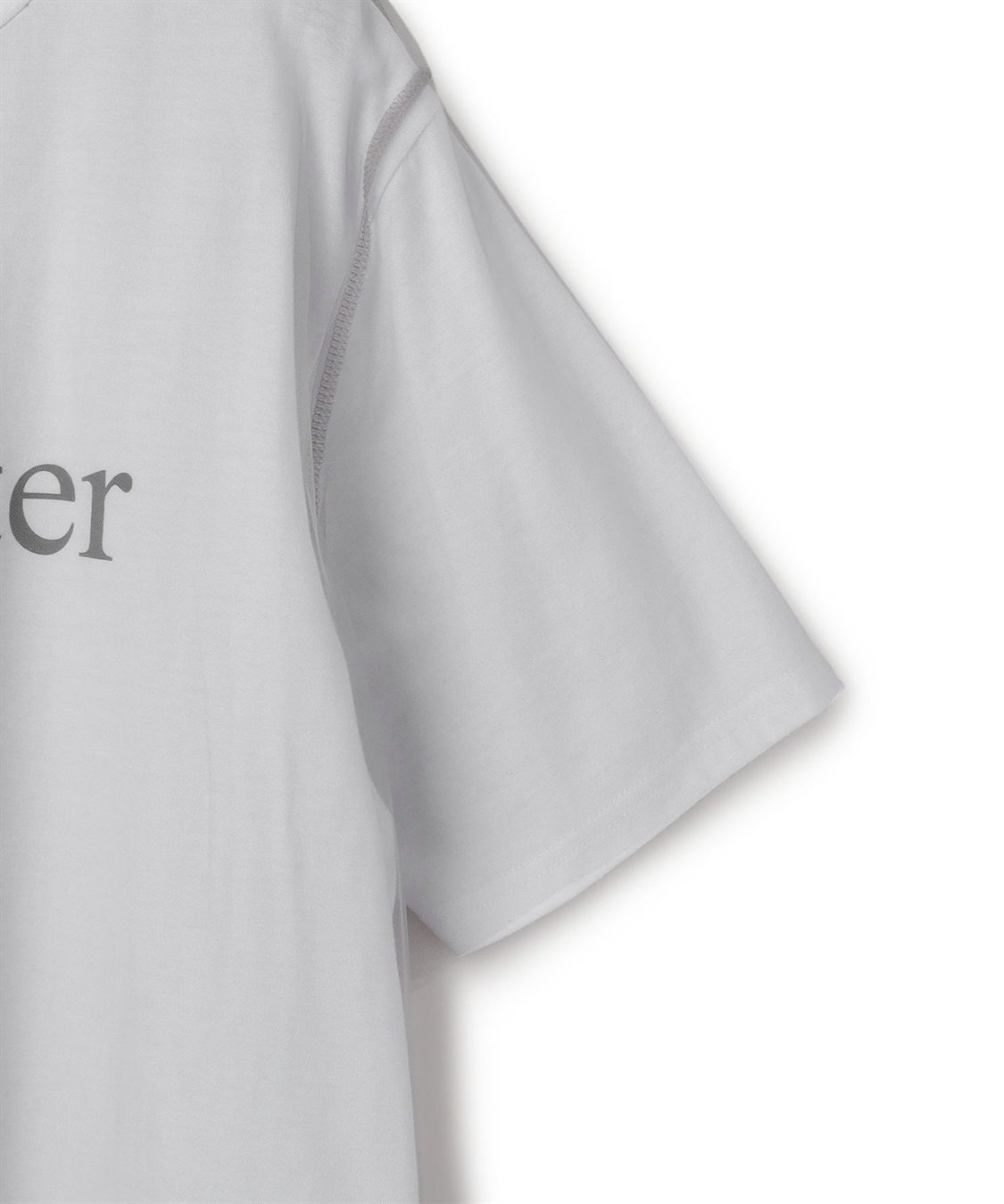 anyfee 【anyfee/プラスサイズ】チュールレイヤードTシャツ_sub_23