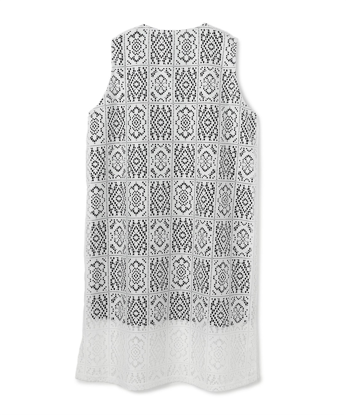 anyfee 【anyfee/エニフィー】レース編みノースリーブロングワンピース_sub_29