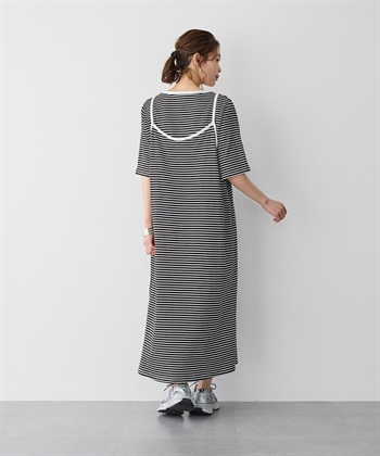 anyfee 【anyfee/プラスサイズ】TシャツSETレイヤードキャミワンピース/アンサンブル_subthumb_4