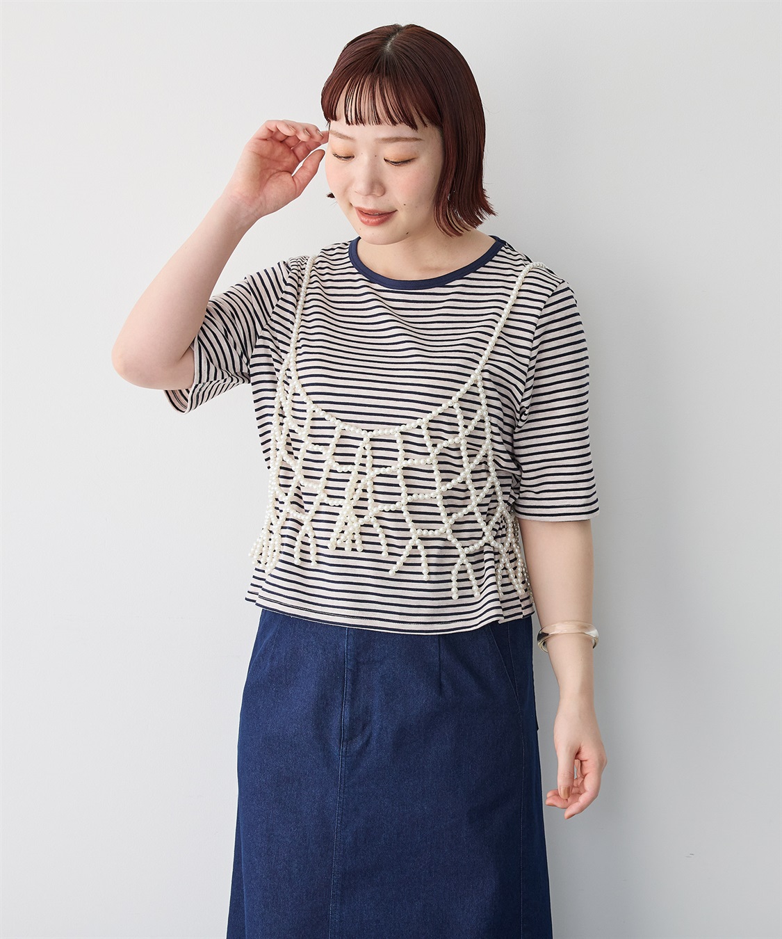 anyfee 【anyfee/プラスサイズ】TシャツSETレイヤードキャミワンピース/アンサンブル_sub_13