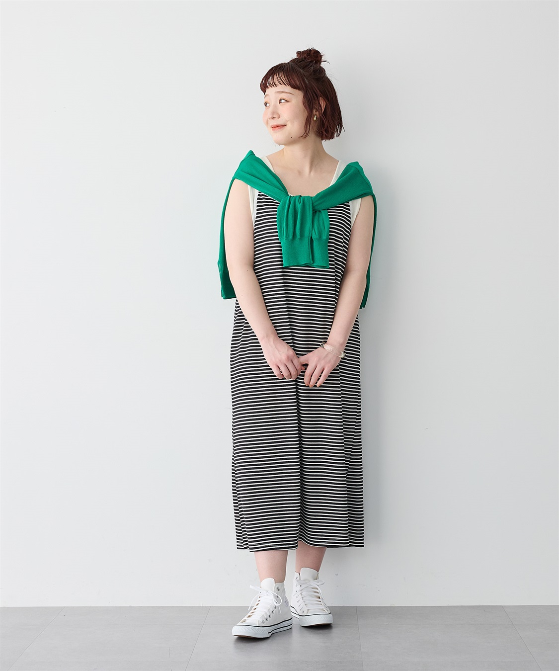 anyfee 【anyfee/プラスサイズ】TシャツSETレイヤードキャミワンピース/アンサンブル_sub_15