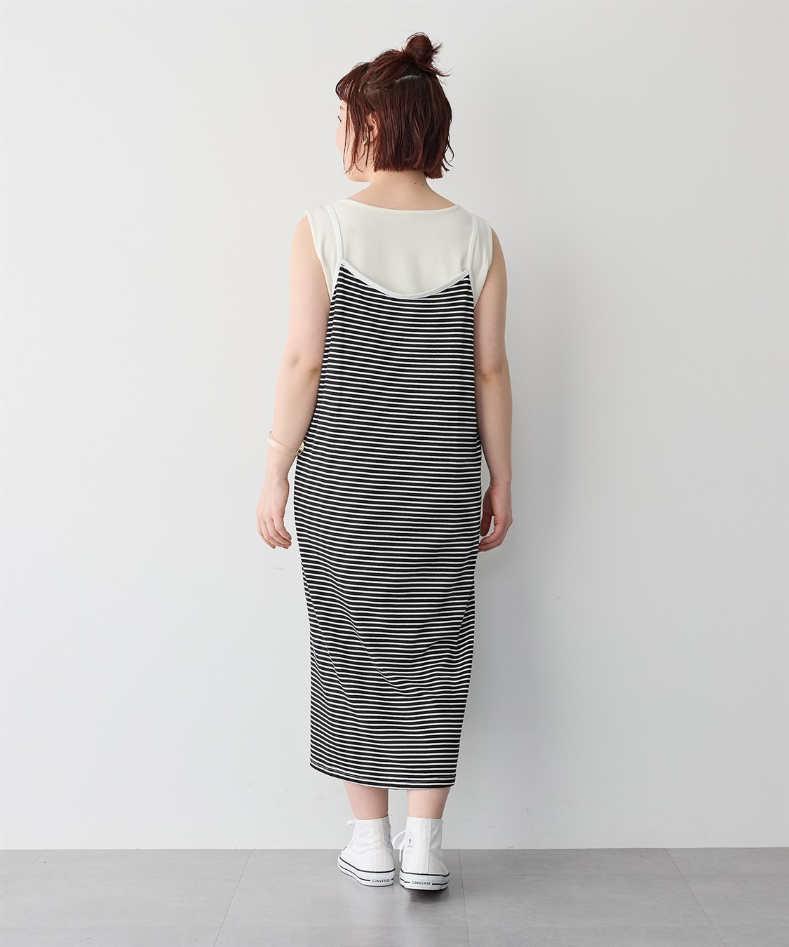 anyfee 【anyfee/プラスサイズ】TシャツSETレイヤードキャミワンピース/アンサンブル_sub_20