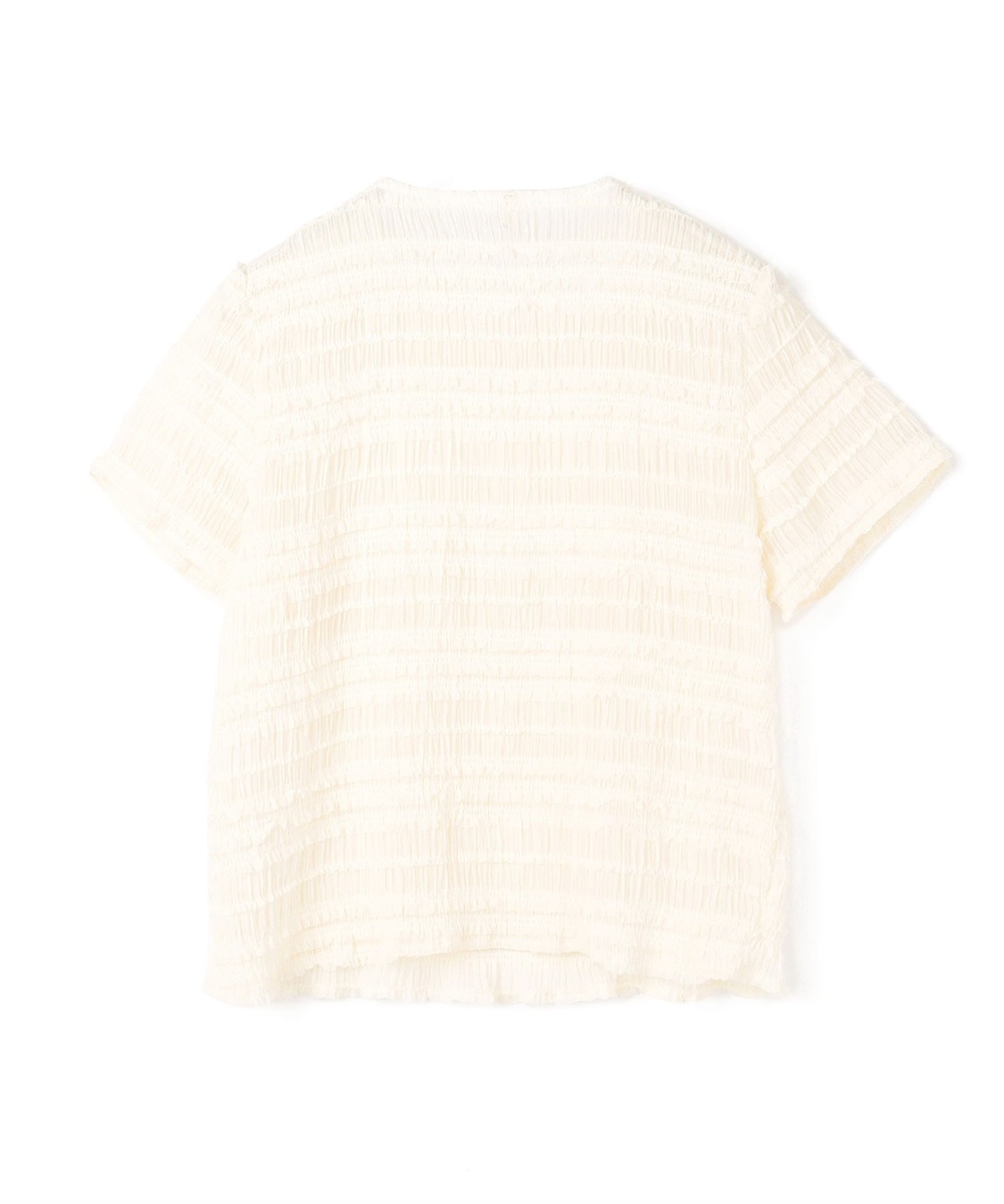 anyfee 【anyfee/プラスサイズ】シアーシャーリングトップス_sub_23