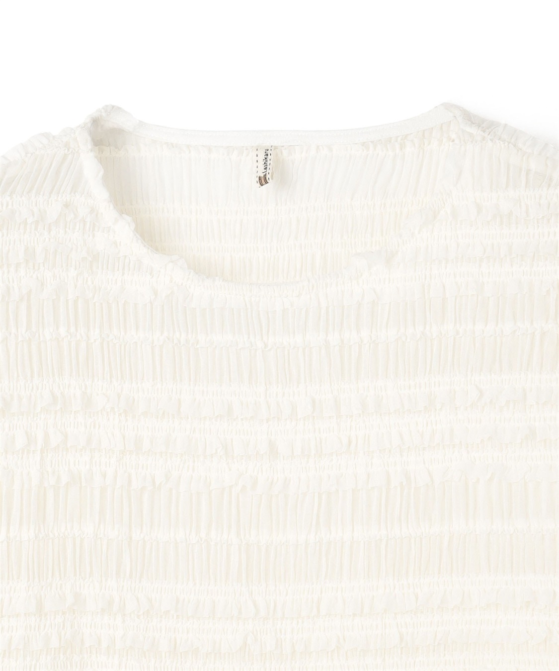 anyfee 【anyfee/プラスサイズ】シアーシャーリングトップス_sub_24