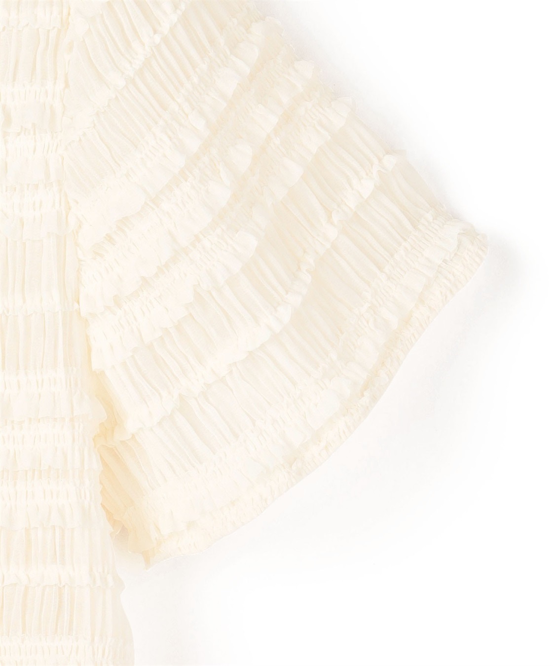 anyfee 【anyfee/プラスサイズ】シアーシャーリングトップス_sub_25