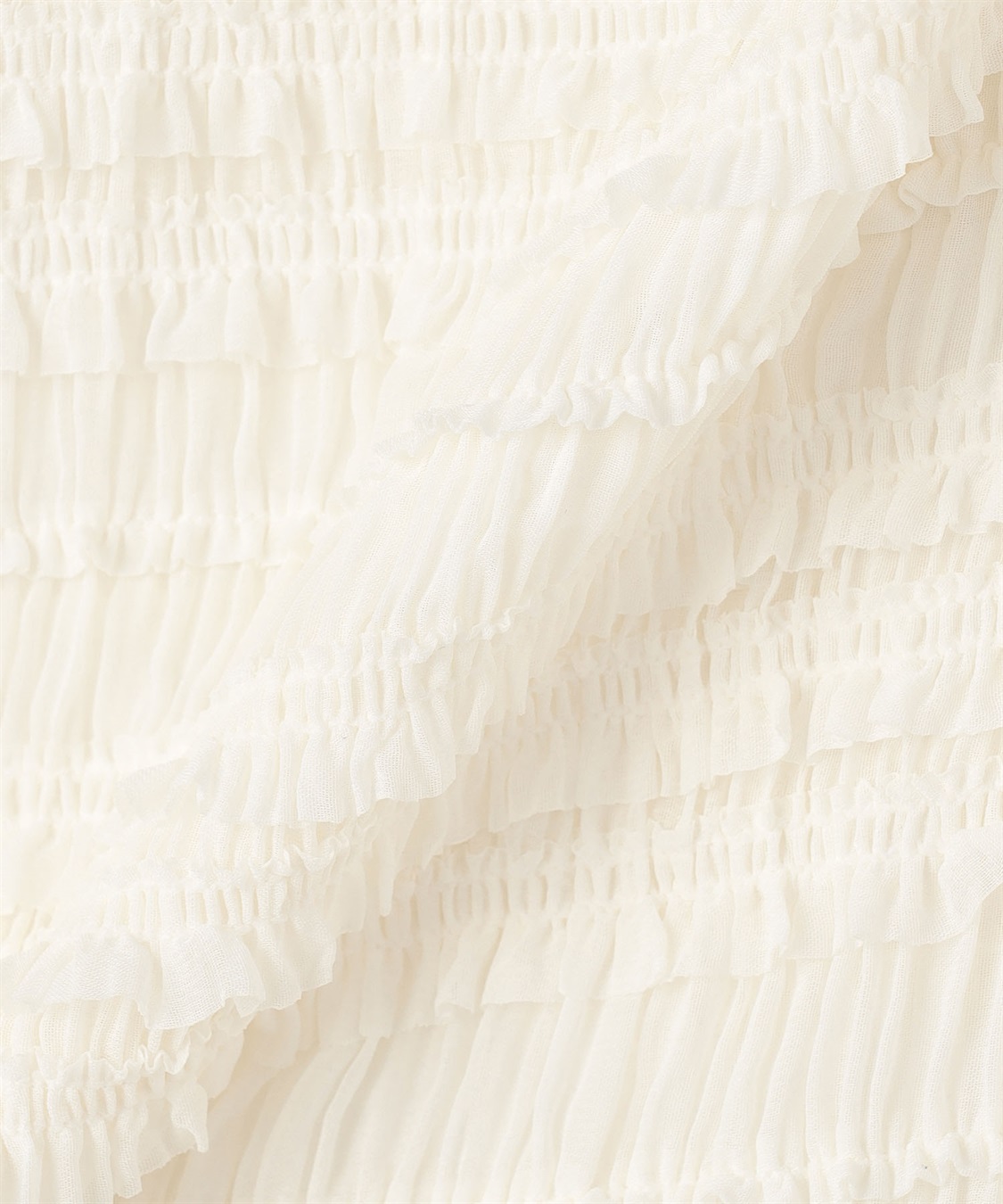 anyfee 【anyfee/プラスサイズ】シアーシャーリングトップス_sub_27