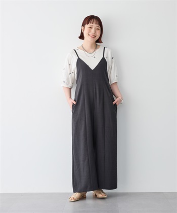 Life Style by cross marche 【anyfee/プラスサイズ】リボン刺繍Tシャツ_subthumb_13